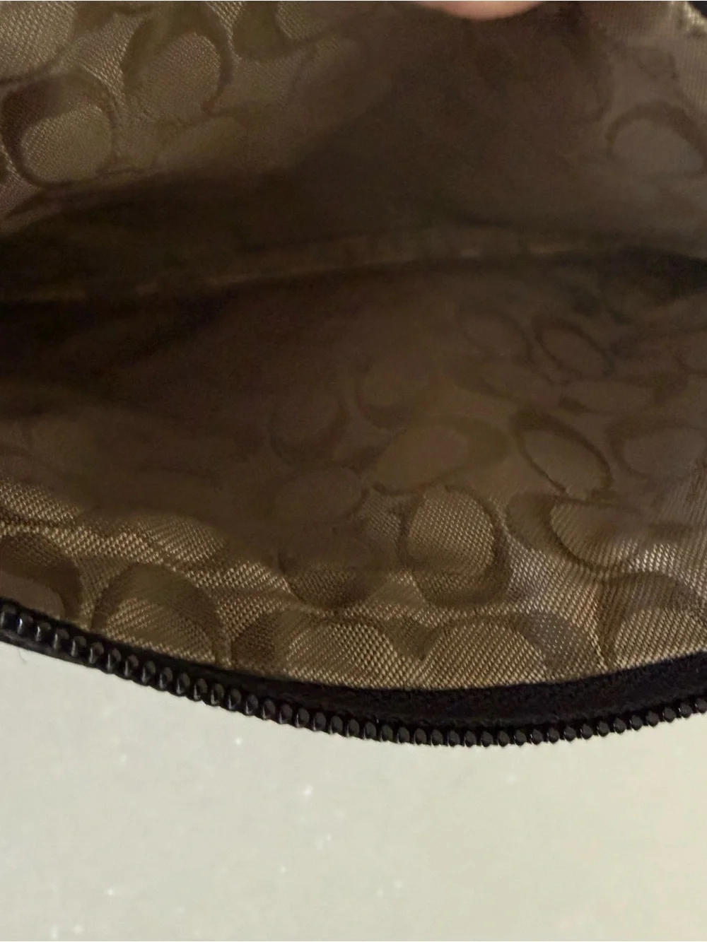 Vtg Coach Bleecker Black Leather Clutch Wristlet Wallet Silver Hdwr. Pristine!!